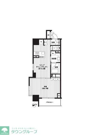 レジディア新御徒町の物件間取画像